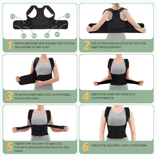 Shoulder Back Support Belt