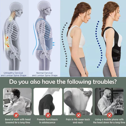 Shoulder Back Support Belt