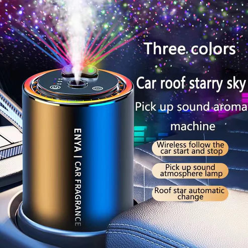 Car Air Purifier & Fragrance Diffuser